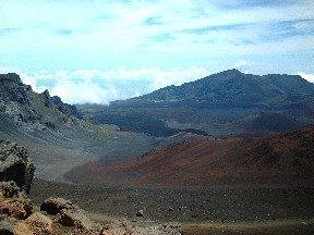 Haleakala crater